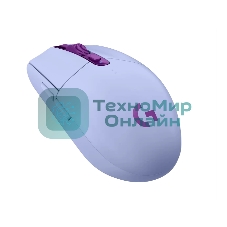 Мышь беспроводная Logitech G304 Lightspeed фиолетовый, 12000 dpi, радиоканал, USB, кнопки - 6