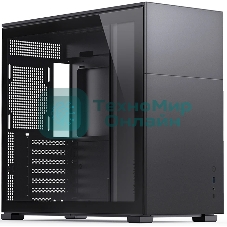 Компьютерный корпус без блока питания JONSBO D41 STD Black ATX без БП, боковая панель из закаленного стекла, mini-ITX, micro-ATX, ATX, черный