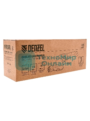 Ножницы-кусторез аккумуляторные Denzel G411 с акк. 3,6В Li-Ion 1,5 А·ч