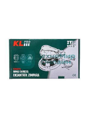 Профессиональная пневматическая орбитальная шлифмашина Klpro KLHA603V6 (150мм, 9000 об/мин, штуцер 1/4)