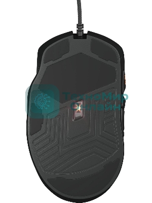 Мышь проводная GMNG XM003 черный, 32000 dpi, USB, кнопки - 10