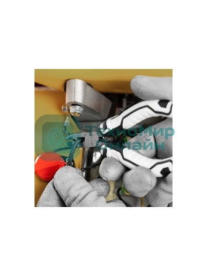 Длинногубцы Matrix Mini, 125 мм изогнутые, авторазжим, PRO