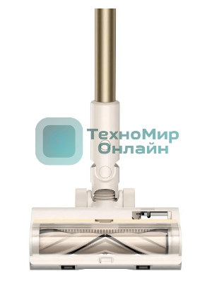 Пылесос вертикальный Dreame R10 бежевый/белый, питание от аккумулятора, 120 Вт, уборка сухая, пылесборник 0.6 л, работа от АКБ max 60 мин