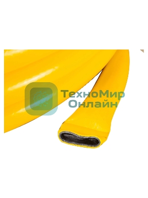 Шланг поливочный ПВХ усиленный пищевой трехслойн. армир. 3/4 50м желт. Вихрь 73/7/2/5