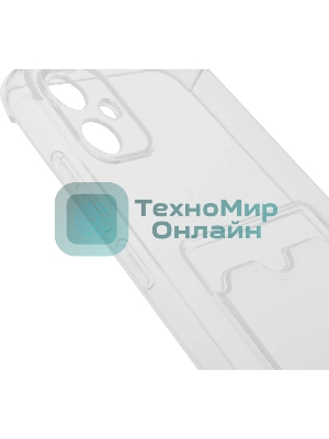 Чехол (клип-кейс) Redline для Samsung Galaxy A05 iBox Crystal прозрачный (УТ000038246)