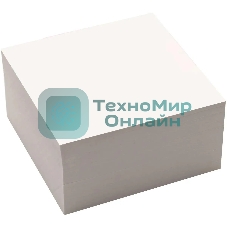 Блок для записей бумажный Silwerhof Daily Премиум 90х90х50мм, 80 г/м2, белый