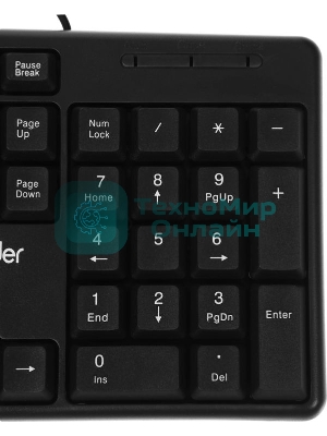 Комплект клавиатура+мышь Defender Dakota C-270 проводной, USB, 1000 DPI, чёрный