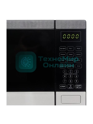 Микроволновая печь Horizont HSD254BX нержавеющая сталь/черный, 25 л, 850 Вт, переключатели - сенсор