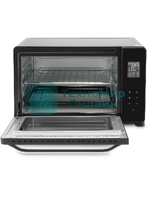 Мини-печь Hyundai MIO-HY082 38 л, 2000 Вт, черный