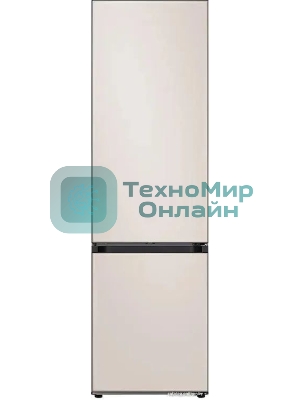 Холодильник Samsung RB38C7B5D39/EF бежевый двухкамерный 276/114л морозилка снизу, No Frost