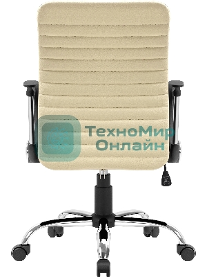 Кресло Defender DUBLIN бежевый, экокожа