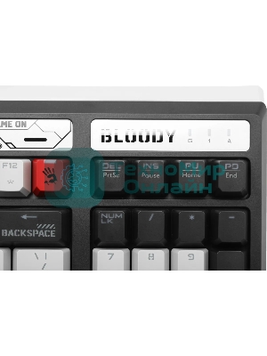 Клавиатура Bloody B950 проводная, USB Type-C, чёрный