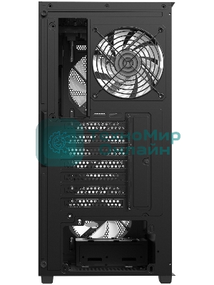 Компьютерный корпус XASTRA A406 4ARGB Black ATX/Mesh/tempered glass/4x120мм ARGB PWM fans/A406-4FC12A