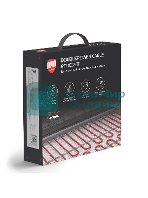 Кабель нагревательный Royal Thermo Doublepower Cable RTDC 2-17-500 (комплект)