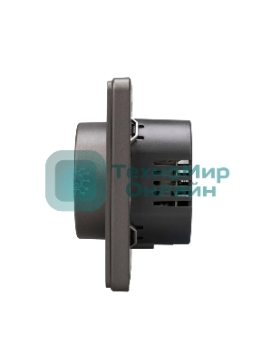 Светорегулятор Kranz KR-78-0732-2 ROUND (диммер) 300Вт с/у титан