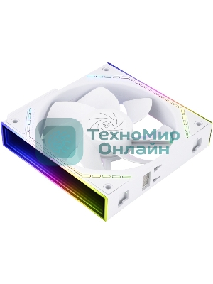 Кулер для корпуса Thermalright TL-M12QRW Reverse (124x120x25mm, 4-pin PWM, ARGB, 47.6CFM, 23.2dBA, 1500RPM, White)