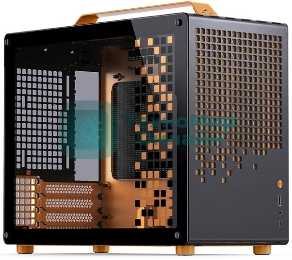 Корпус Jonsbo Jonsplus Z20, Mini-Tower, оранжевый