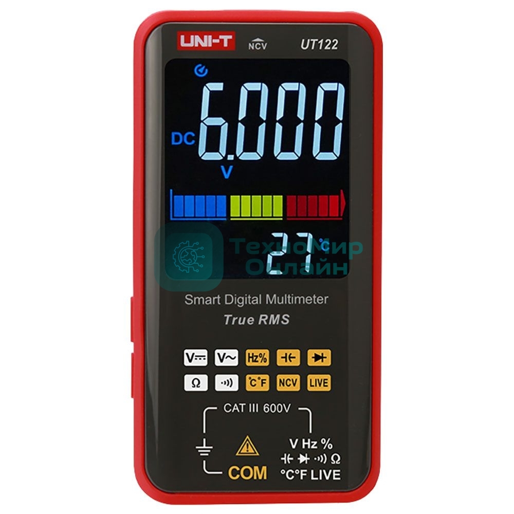 Мультиметр портативный СМАРТ UNI-T UT122