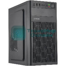 Компьютерный корпус Digma DCC-MN302 черный без БП mATX 1x80мм 2x120мм 1xUSB2.0 1xUSB3.0 audio