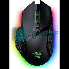 Мышь беспроводная/проводная Razer Basilisk V3 Pro 35K черный, 35000 dpi, радиоканал, Bluetooth, USB, кнопки - 11