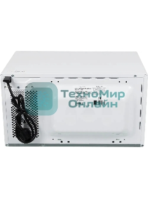 Микроволновая печь Midea MM720CKE белый, 20 л, 700 Вт, переключатели - поворотный механизм