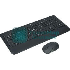Комплект клавиатура+мышь Logitech MK540 беспроводной, USB, 1000 DPI, чёрный