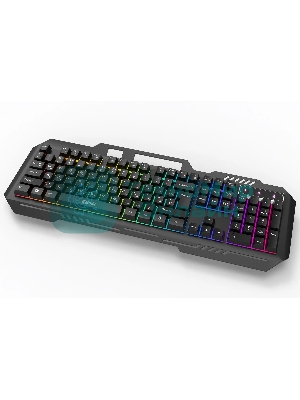 Клавиатура проводная Ritmix RKB-221BL черный