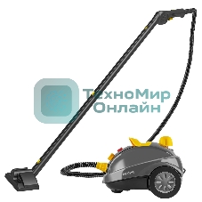 Универсальный отпариватель-пароочиститель Endever Odyssey Q-808, темно-серый/желтый, мощность 1500 Вт, 3,5 бар, бак 700 мл, 85 г/мин, 2 шт/уп.