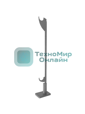 Напольный кронштейн Pianoforte 500, серебристый