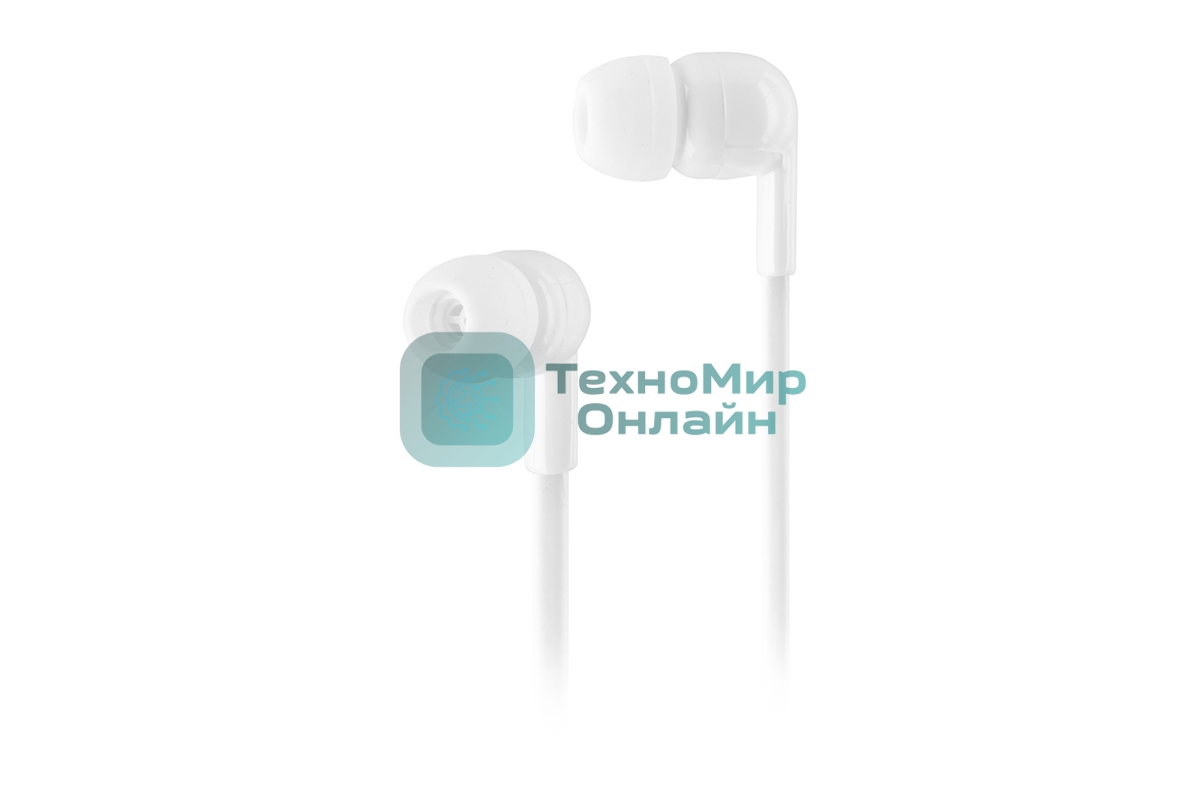 Проводные наушники Harper HV-106 белый, вкладыши, проводной