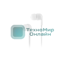 Проводные наушники Harper HV-106 белый, вкладыши, проводной