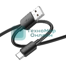 Кабель Hoco X96 Hyper 27W TYPE-C USB (m)-USB Type-C (m) 1м черный коробка