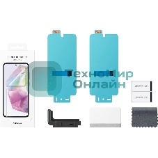 Защитная пленка для экрана Samsung прозрачный для Samsung Galaxy A35 прозрачный 2шт. (EF-UA356CTEGRU)