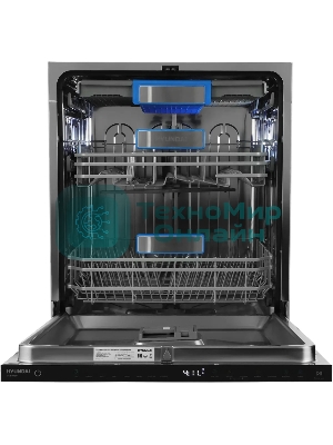 Встраиваемая посудомоечная машина Hyundai HBD 685, нержавеющая сталь, 59.8 см, 16 компл., 45 дБ, класс A+++