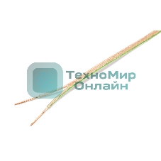 Акустический кабель Power Cube, 2x0,5, 100M, прозрачный, на катушке