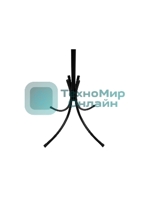 Вешалка напольная ЗМИ Корона стойка черный ВНП 366