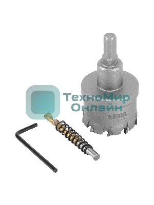 Коронка по металлу Denzel твердосплавная, 44 мм