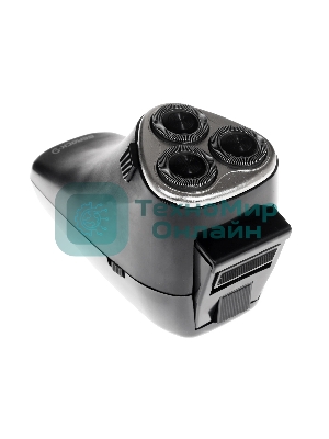 Электробритва Бердск 9 черный/стальной