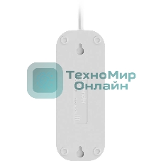 Удлинитель Defender R330 16 А, 3 роз х 2 м, белый