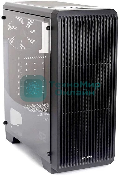 Компьютерный корпус Zalman S2 черный без БП ATX 2x120мм 2xUSB 2.0 1xUSB 3.0 audio bott PSU