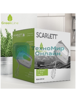 Миксер ручной Scarlett SC-HM40S17 белый