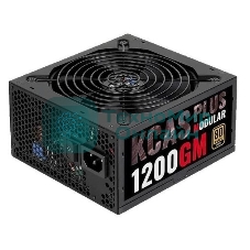 Блок питания Aerocool/Formula 1200W Retail KCAS PLUS 1200GM, 80 PLUS Gold, ATX v2.4, модульный, fan 14cm, 8x PCI-E [6+2-Pin], 10x SATA, 6x MOLEX