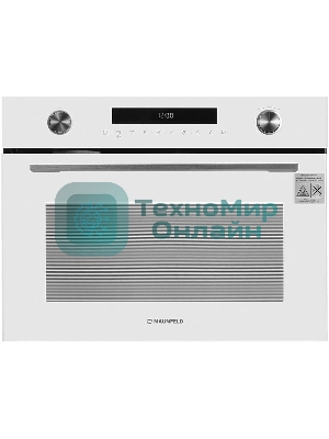 Компактный духовой шкаф с функцией СВЧ Maunfeld MCMO5015MFW