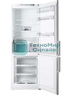 Холодильник Atlant 6224-101 белый двухкамерный 275/100л морозилка сбоку