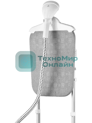 Отпариватель Kitfort КТ-9122 белый/серый, 1800 Вт, 35 г/мин, 2400 мл