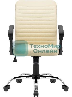 Кресло Defender DUBLIN бежевый, экокожа