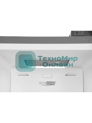 Холодильник Hyundai CS40082F нержавеющая сталь двухкамерный 230/142л морозилка слева, No Frost, Side by Side