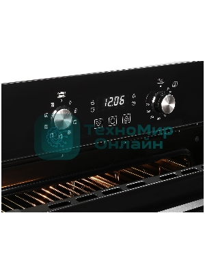 Духовой шкаф электрический Zigmund & Shtain E 167 B черный