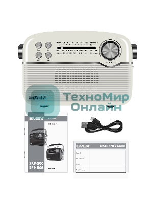 Радиоприемник SVEN SRP-500 белый