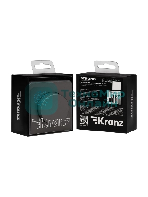 Светорегулятор Kranz KR-78-0732-2 ROUND (диммер) 300Вт с/у титан